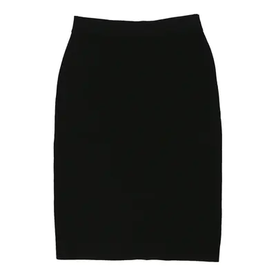 Valentino Skirt - 26W UK 6 Black Viscose Blend | Size: UK 6