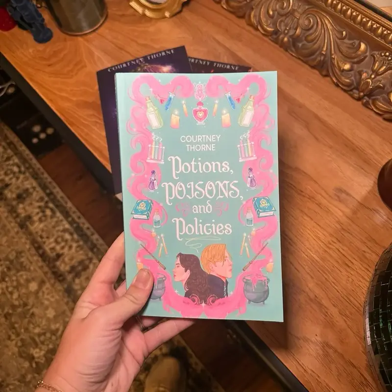 DAMAGED Potions, Poisons, and Policies - Academic Rivals to Lovers Fantasy Romantic Comedy Novel