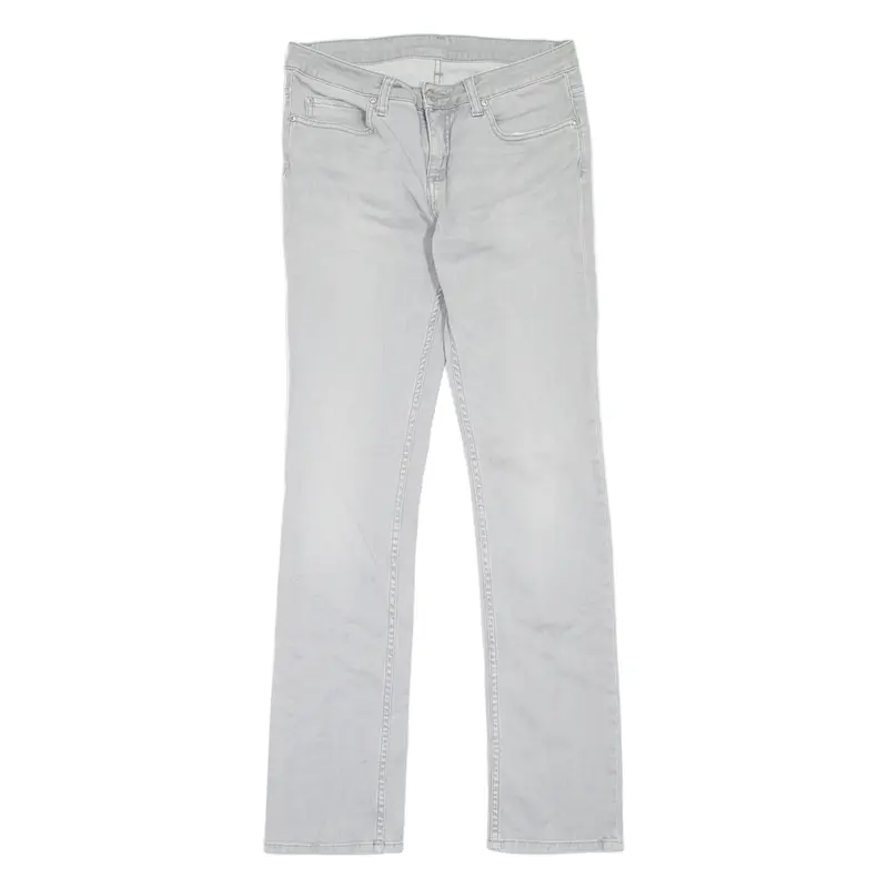CARHARTT Texas Pant Womens Jeans Grey Regular Straight Stone Wash W28 L32