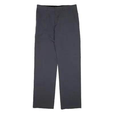 CLUB MONACO Mens Trousers Grey Regular Straight Wool W32 L33