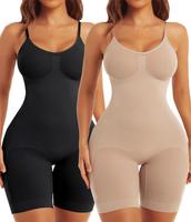 Shorts Bodysuit for Women Shapewear Seamless Bodycon jumpsuit - 01 Breathable Compression Fit Soft