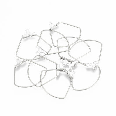 Tarnish Resistant 304 Stainless Steel Wire Pendants