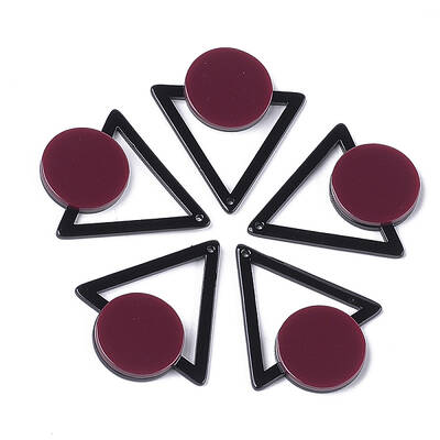 Cellulose Acetate(Resin) Pendants
