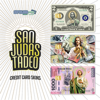 san judas debit card stickers high quality vinyl Decoration
