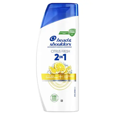 Head & Shoulders Citrus Fresh 2 In 1 Shampoo E Balsamo (Shampoo E Balsamo Antiforfora) - Volume: 625 Ml