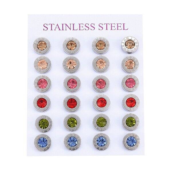 304 Stainless Steel Stud Earrings