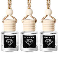 3PCS Premium Scented Car Air Freshener - Long Lasting Diffuser - Safe and Non-Toxic - Stylish and Compact Design - Versatile ...