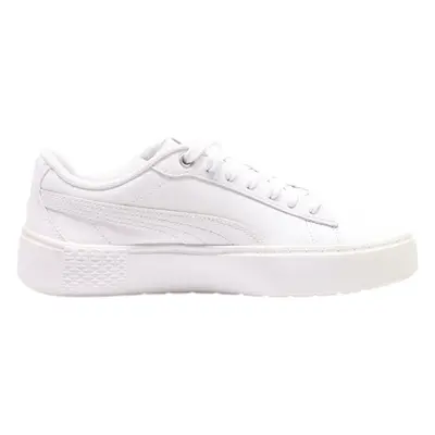 PUMA Sneaker Trainers White Leather Womens UK 5