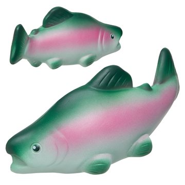 100 Custom Salmon - Stress Reliever - Polyurethane
