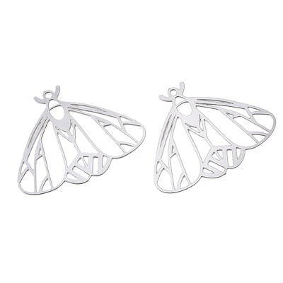 Tarnish Resistant 201 Stainless Steel Filigree Pendants