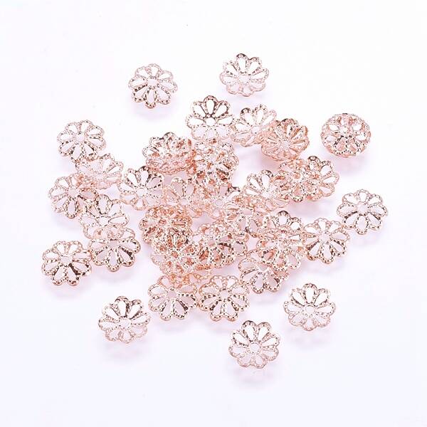 Long-Lasting Plated Brass Fancy Bead Caps