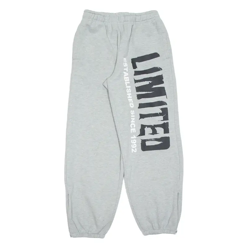 FISHBONE Womens Joggers Grey Tapered L W26 L29