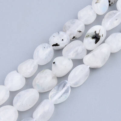 Natural Rainbow Moonstone Beads Strands