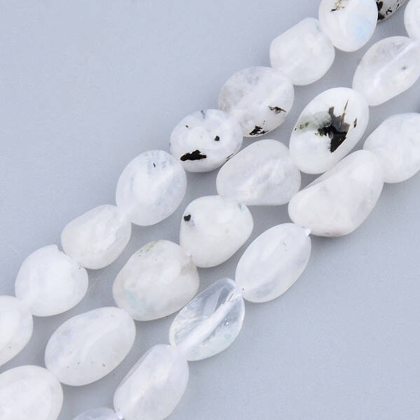 Natural Rainbow Moonstone Beads Strands
