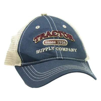 Mens Baseball Cap Blue Colourblock M