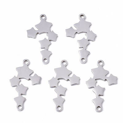 Tarnish Resistant 201 Stainless Steel Links Connectors