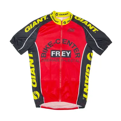 CUORE Cycling Full Zip Mens Jersey Red S