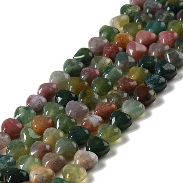 Natural Indian Agate Beads Strands