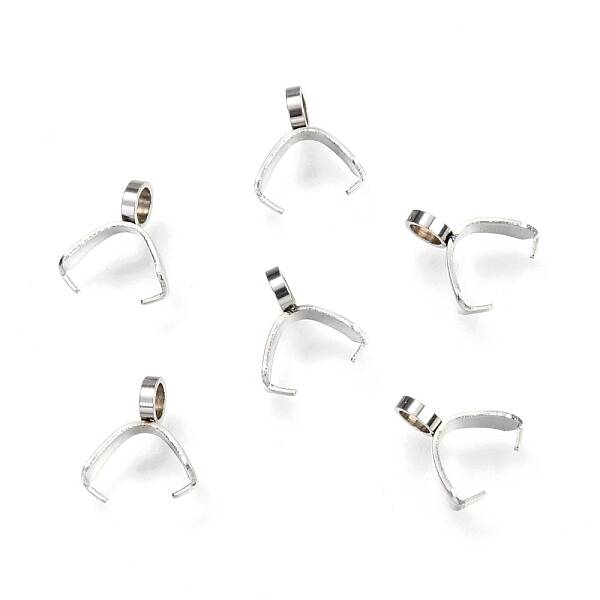Non-Tarnish 304 Stainless Steel Pinch Bails