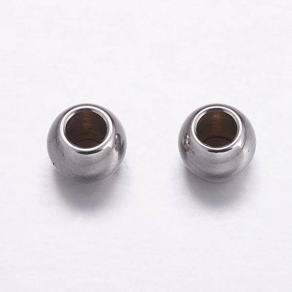 Tarnish Resistant 304 Stainless Steel Spacer Beads