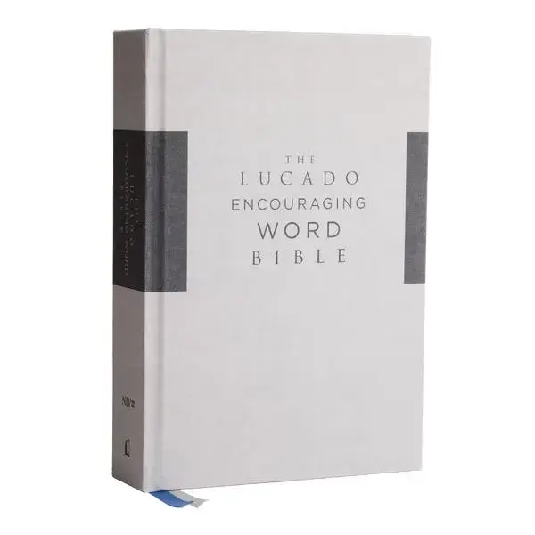 NIV, Lucado Encouraging Word Bible, Comfort Print: Holy Bible, New International Version Study Guide Spirituality
