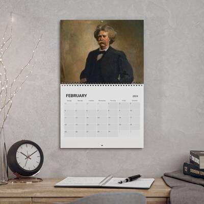 Famous Writers And The Writing Life Calendar 2024, Vintage Calendar 2024