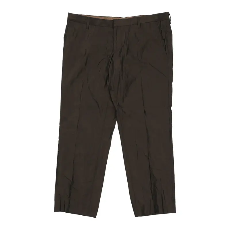 Dolce & Gabbana Trousers - 38W 28L Brown Polyester