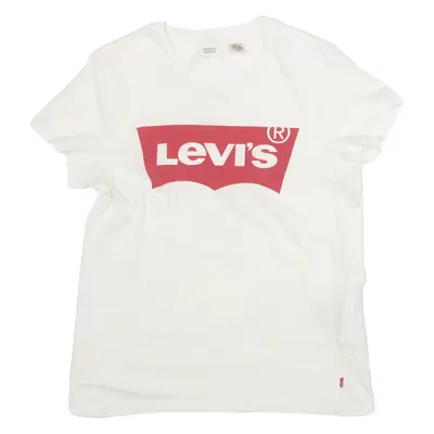 LEVI'S Womens T-Shirt White S