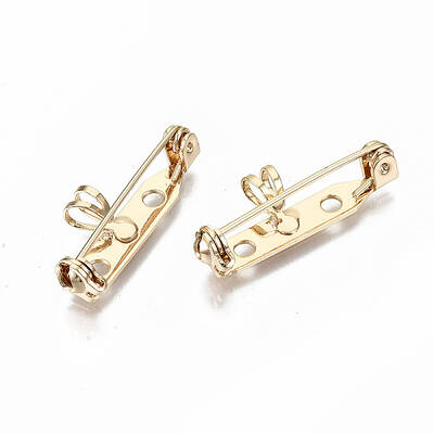 Brass Brooch Findings