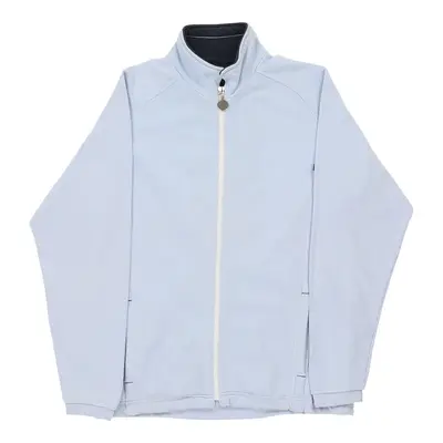 Vintage Champion Zip Up - Small Blue Cotton