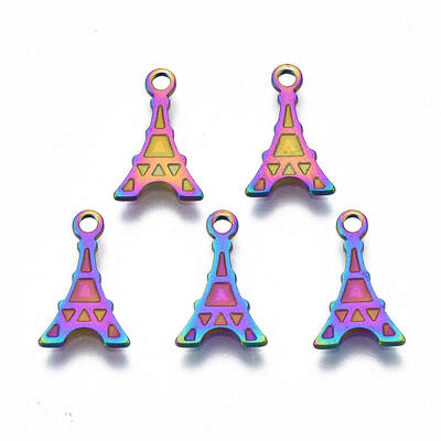 Ion Plating(IP) 201 Stainless Steel Charms