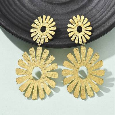 304 Stainless Steel Dangle Stud Earrings for Women