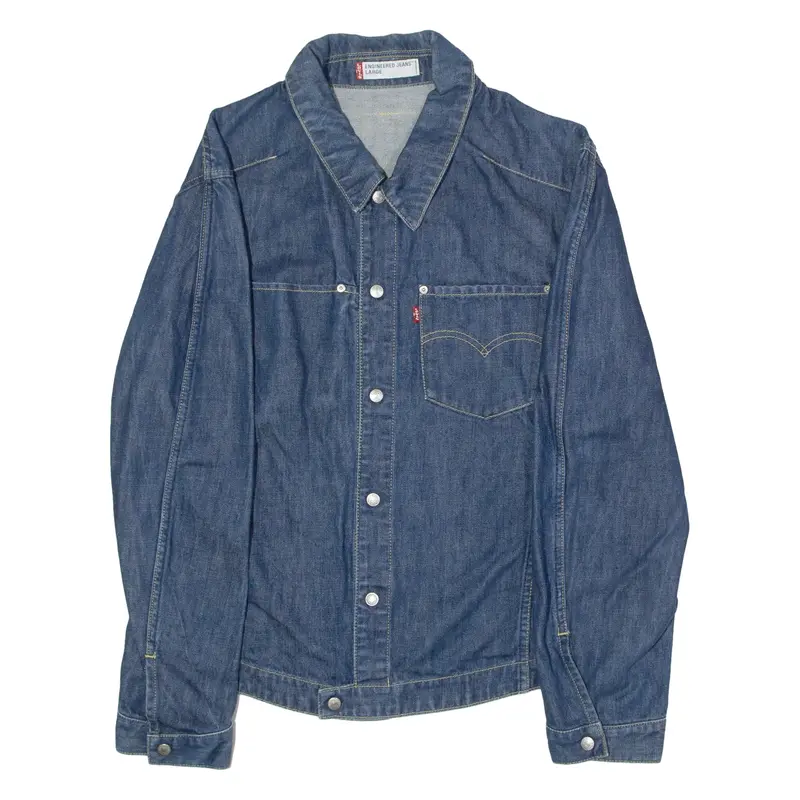 LEVI'S Mens Denim Jacket Blue L