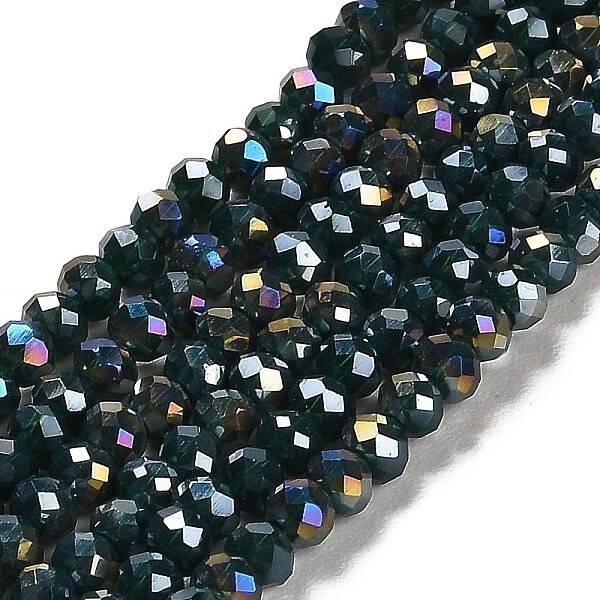 Electroplate Glass Beads Strands