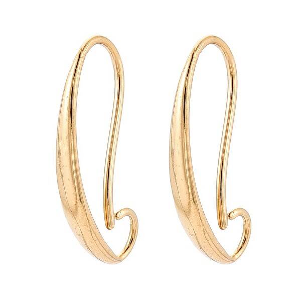 Ion Plating(IP) 304 Stainless Steel Earring Hooks