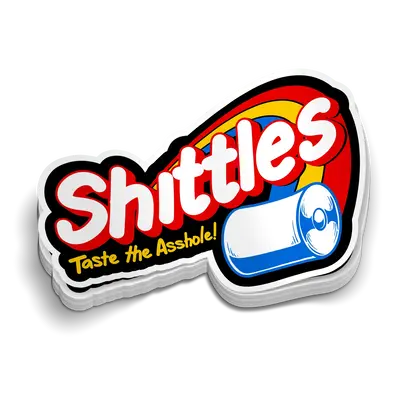 Shittles Hard Hat Decal