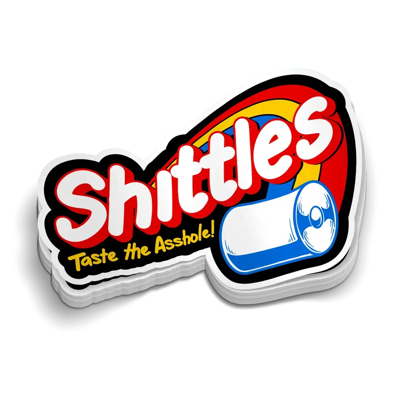 Shittles Hard Hat Decal