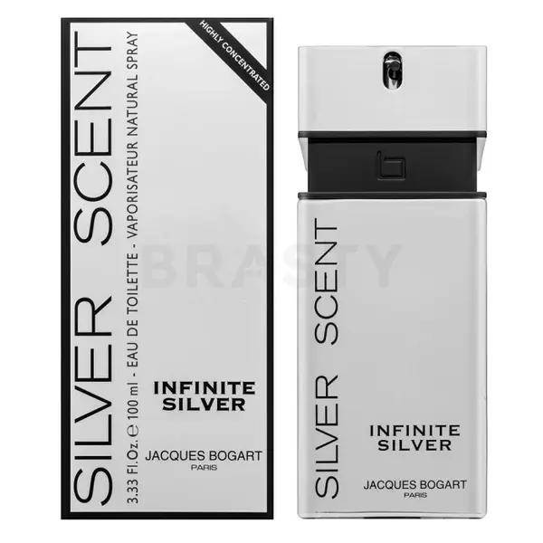 Silver Scent Infinite Silver Cologne for Men - Eau de Toilette Spray 3.3 oz