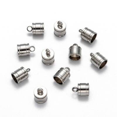Tarnish Resistant 304 Stainless Steel Cord Ends