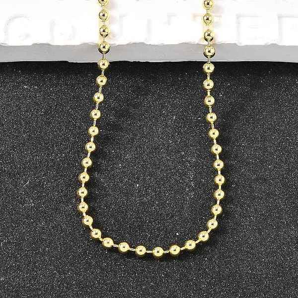 Brass Ball Chain Necklaces