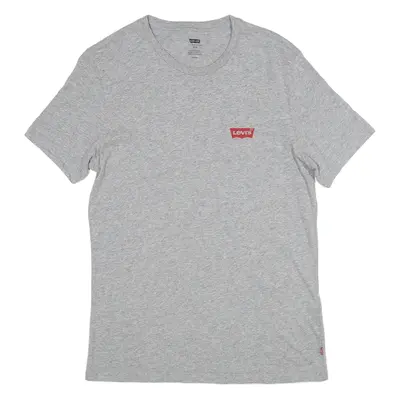 LEVI'S Slim Womens T-Shirt Grey M