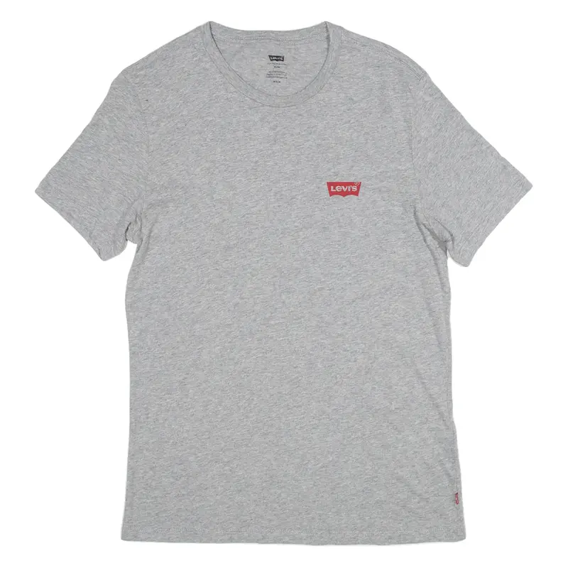 LEVI'S Slim Womens T-Shirt Grey M