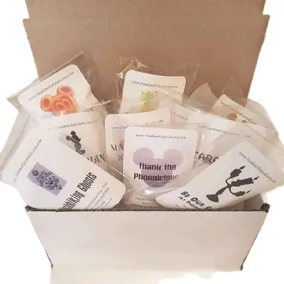 Fandoms and Fairytales Magical Theme Park Wax Melt Sampler - Theme Park Scents Fragrance Set Candle Decor