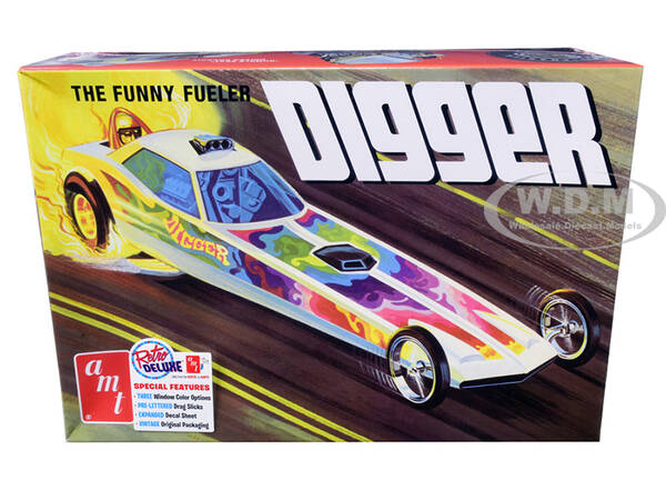 Skill 2 Model Kit Digger Dragster \