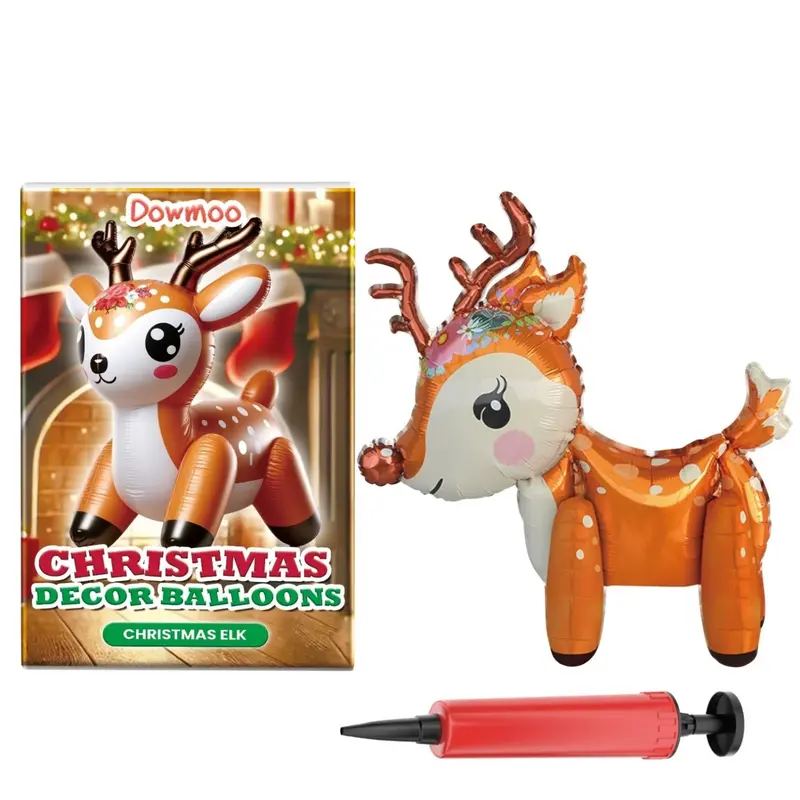 Christmas Decor Balloons Christmas Snowman | style: Deer Balloon