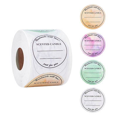 Self Adhesive Kraft Paper Label Tag Stickers