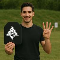 1pcs -10x12 inches/25x30cm BP tactical vest insert board-Used for game performances