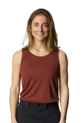 W's Tree Tank | Color: Terra Red | Size: L