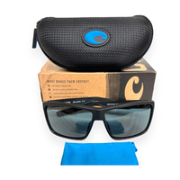 Costa Men's Del Mar Rinconcito Black Frame With Gradient Grey