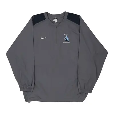 Mott Baseball Nike Windbreaker - 2XL Grey Polyamide
